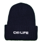 EMBROIDERED KNIT BEANIE